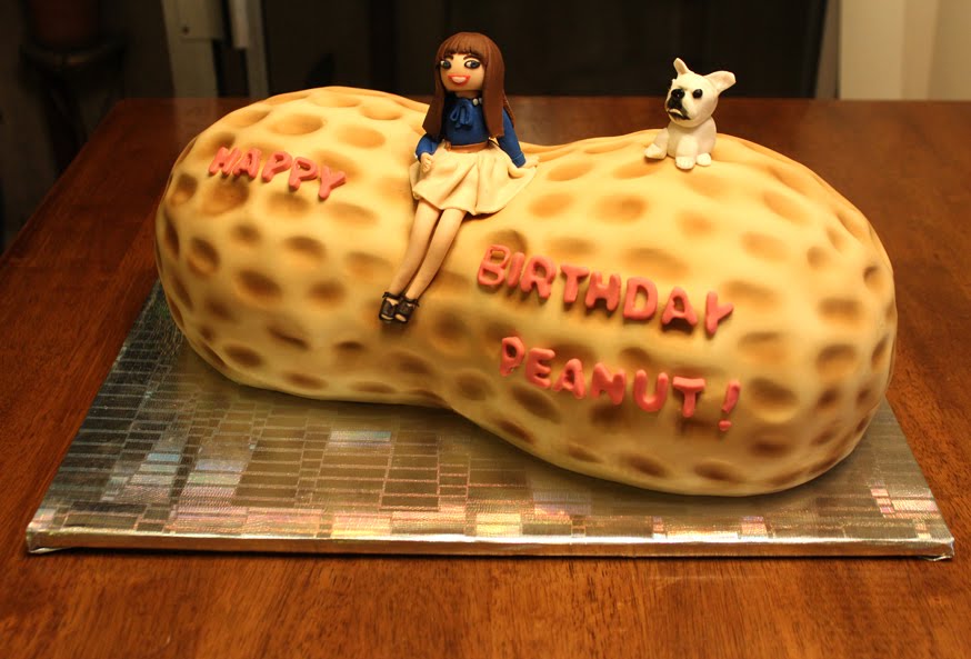 Jana*s Fun Cakes . blogspot The Girly Peanut Cake