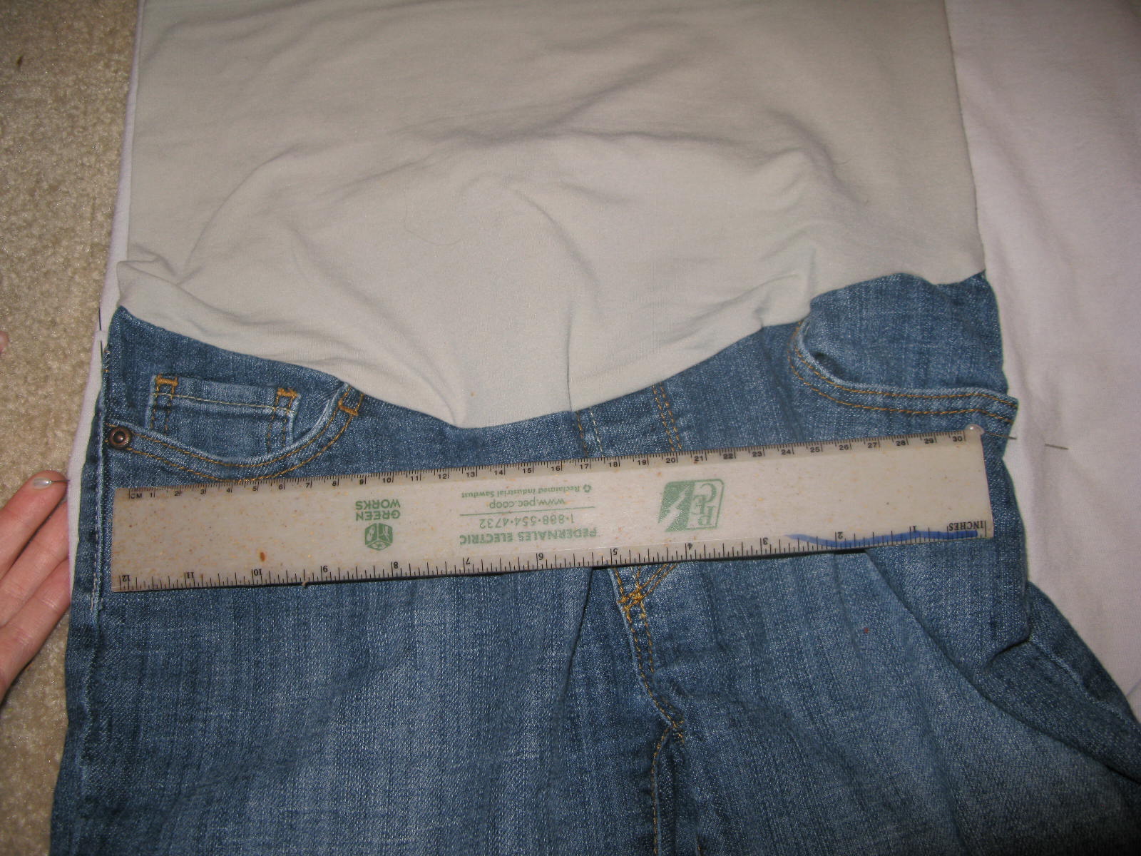 La Vida de la Fiore Full Panel Maternity Pant Tutorial