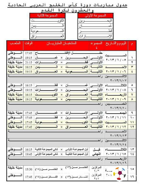 جدول مباريات كاس الخليج 21 في البحرين 2013 %D8%AC%D8%AF%D9%88%D9%84+%D9%85%D8%A8%D8%A7%D8%B1%D9%8A%D8%A7%D8%AA+%D9%83%D8%A7%D8%B3+%D8%A7%D9%84%D8%AE%D9%84%D9%8A%D8%AC+21+%281%29