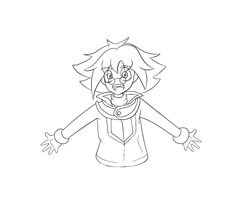 Printable Yu Gi Oh GX - Syrus Truesdale 4 Coloring Page Printable Yu Gi Oh GX - Syrus Truesdale 4 Coloring Page