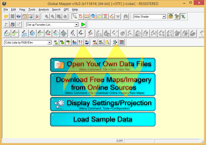 Global Mapper 16 Global Mapper 16
