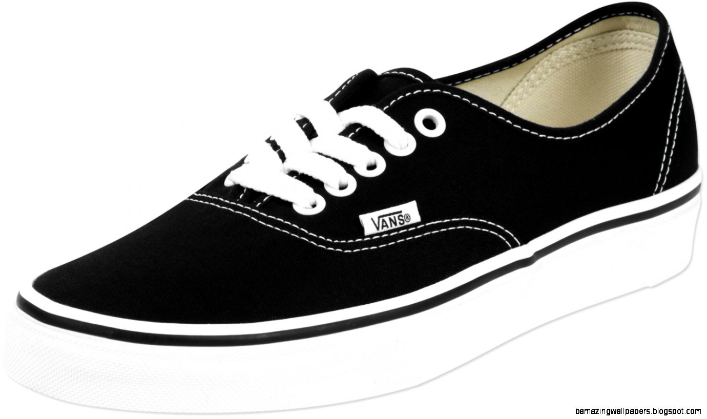 Black White Authentic Vans Shoes Black White Authentic Vans Shoes
