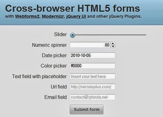 How to Build Cross-Browser HTML5 Form How to Build Cross-Browser HTML5 Form