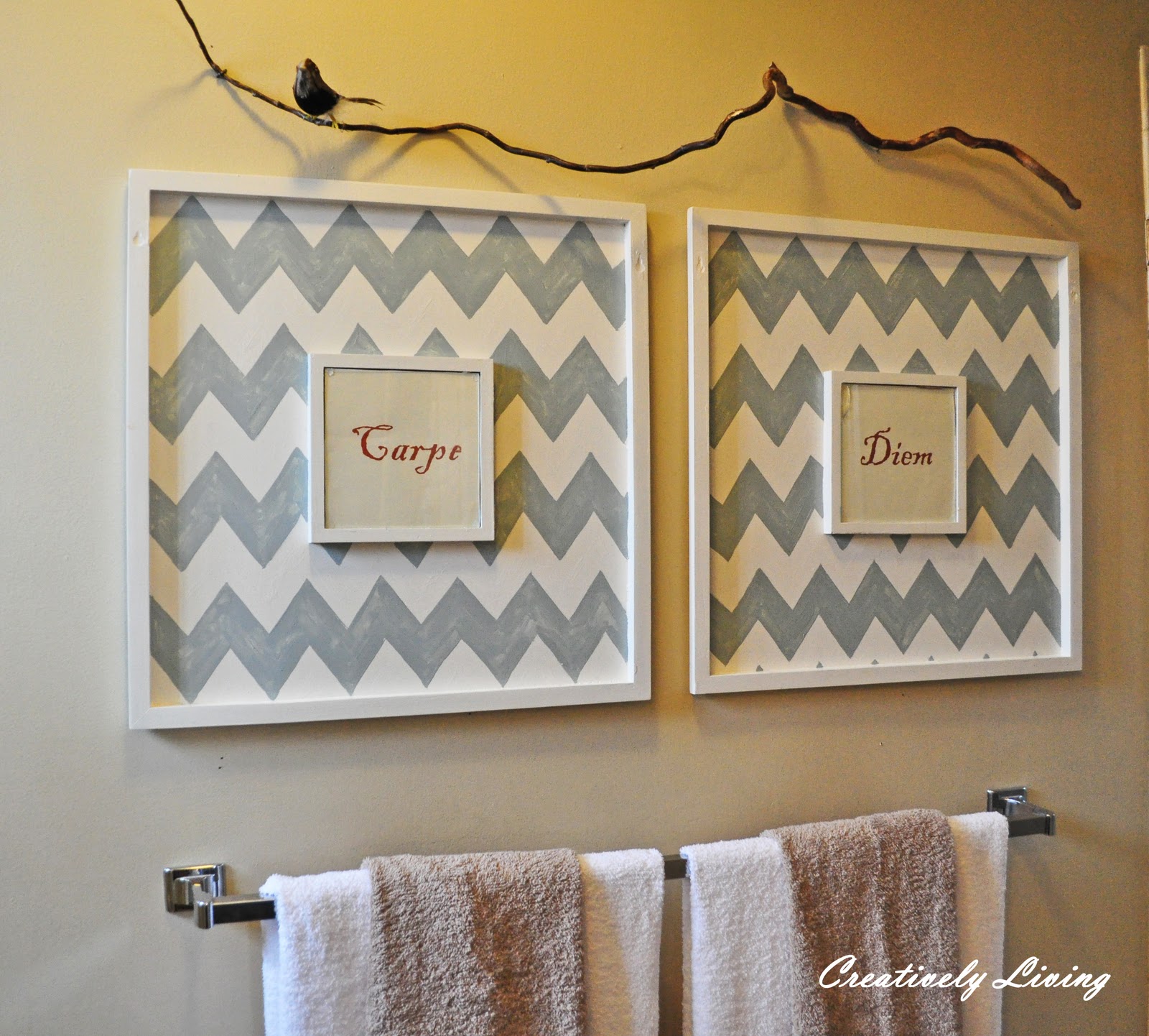 Bathroom Wall Art - Creatively Living Blog