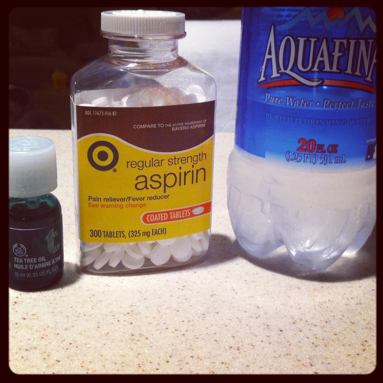 Up To My Eyelashes in Diapers Aspirin Antiblemish Face Mask