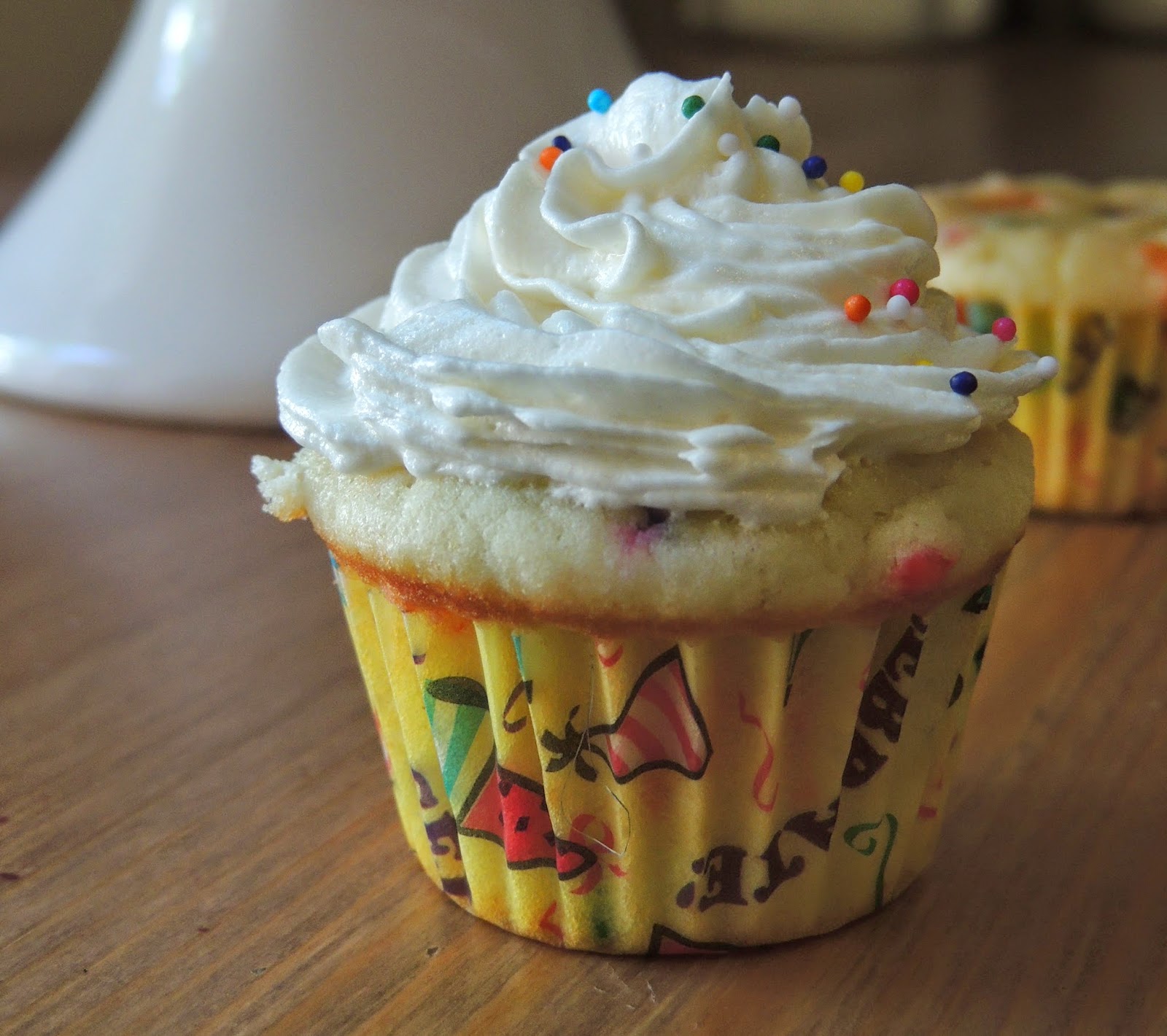 Gas Stove Girl Mini Funfetti Cupcakes