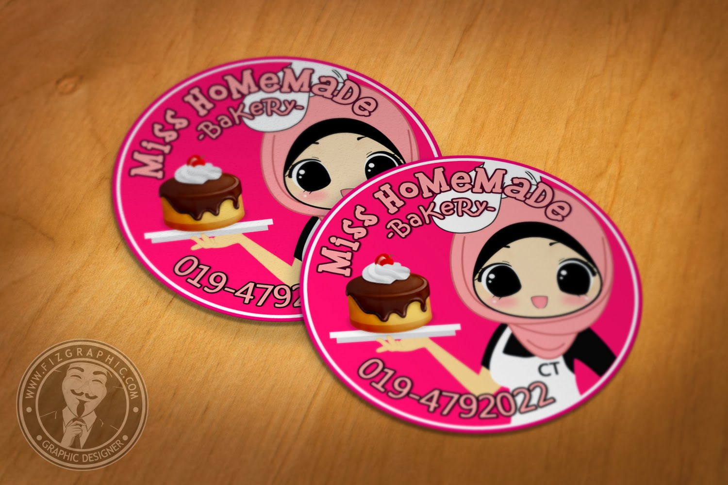 Fizgraphic Design dan Printing Sticker 5