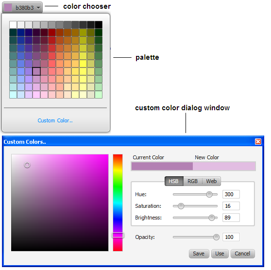 javafx colorpicker javafx colorpicker