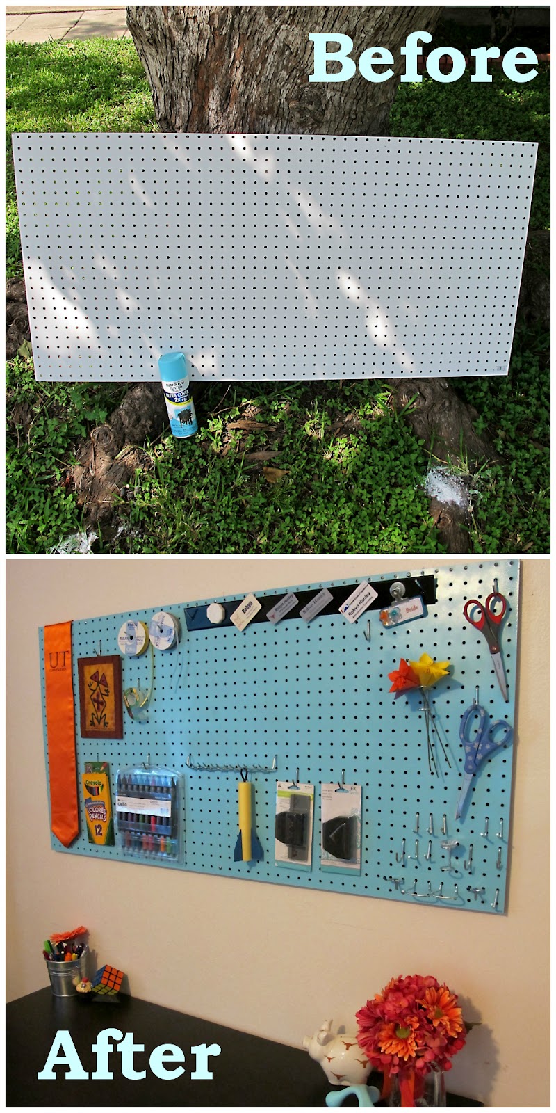 So Many Sweets Craft Room Peg Board