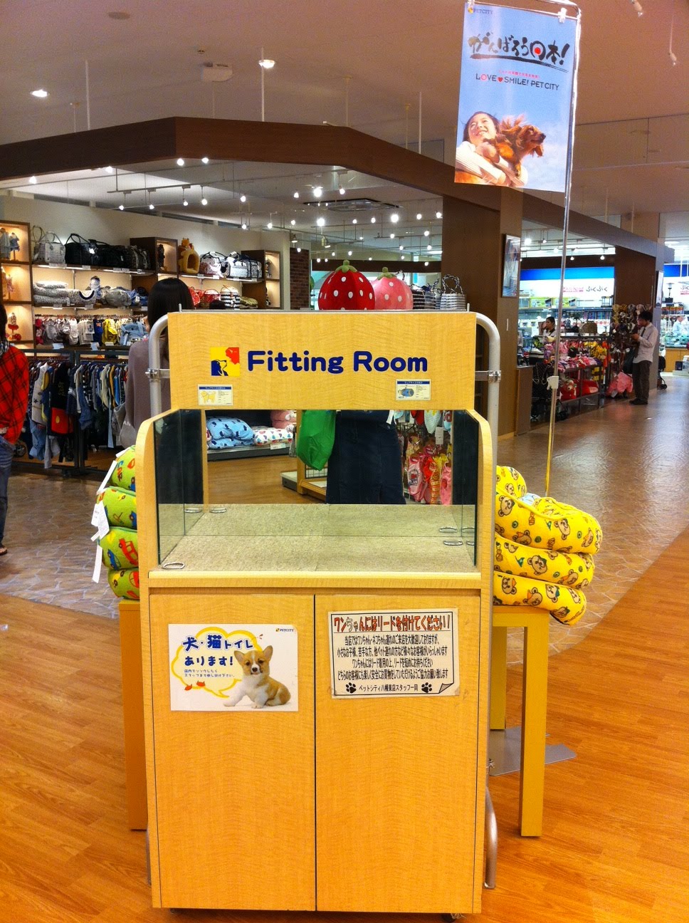 Sara Hendricks Pet Store in Japan