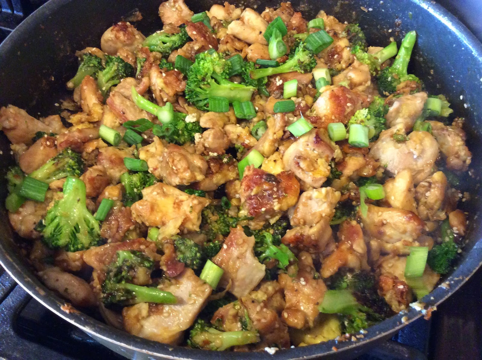 All Things Libby Sesame Chicken and Broccoli