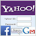 Yahoo will not accept Gmail and Facebook log in for its services