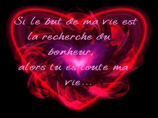 Phrases d'amour :