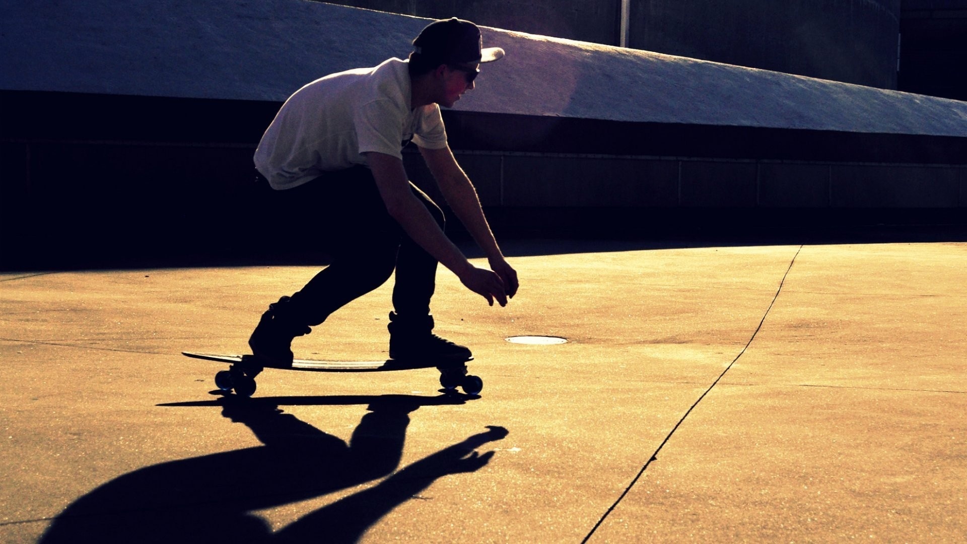 Men Skateboarding Skates Half Pipe Photograph - High Definition