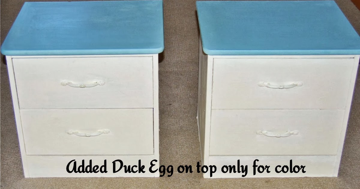 chalk paint & more Bedside drawers
