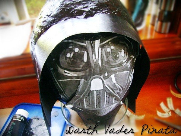 Great Fun Etc How To Make An Easy Darth Vader Pinata