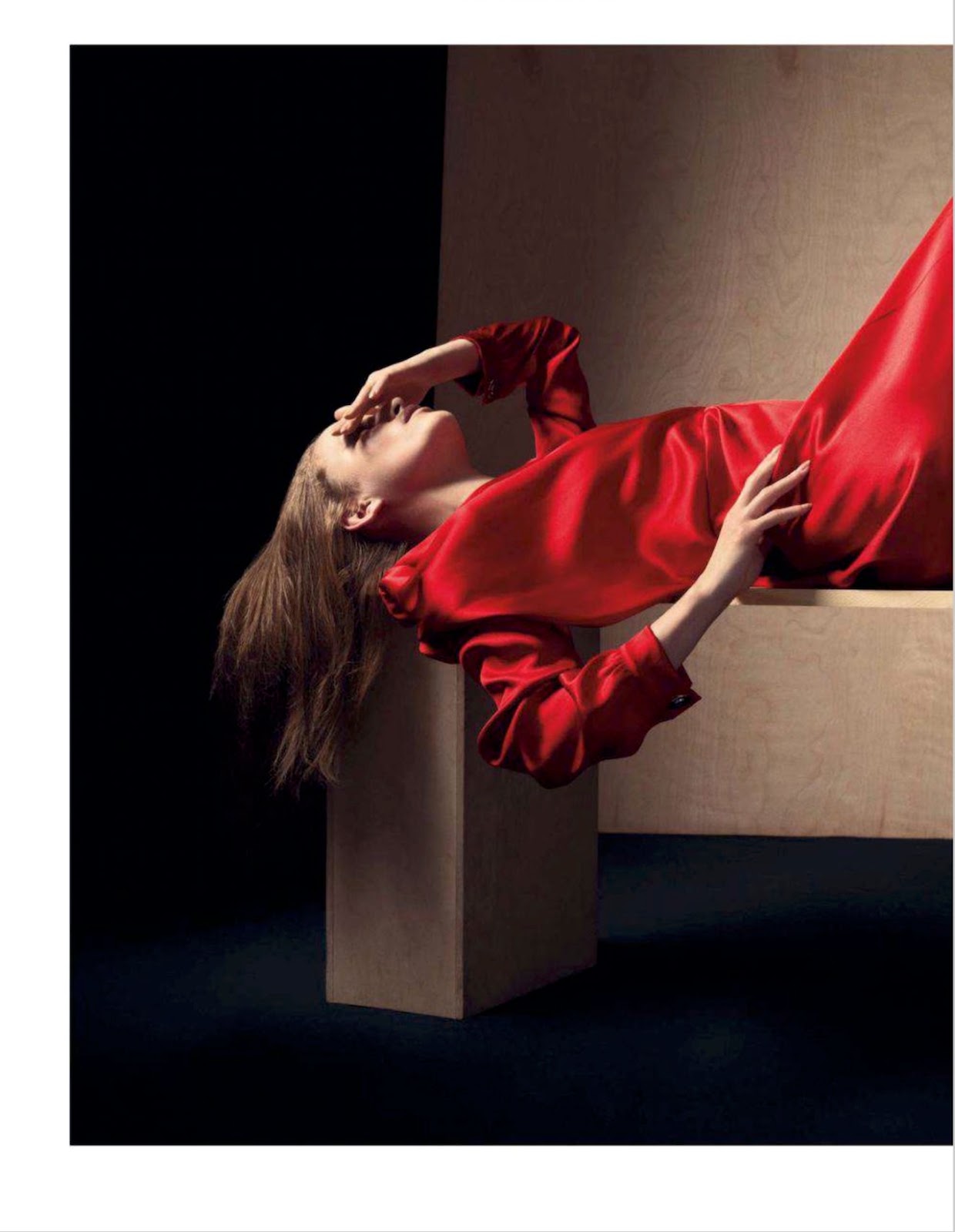 paint it red gem refoufi by karen collins for uk glamour september 2014 visual optimism