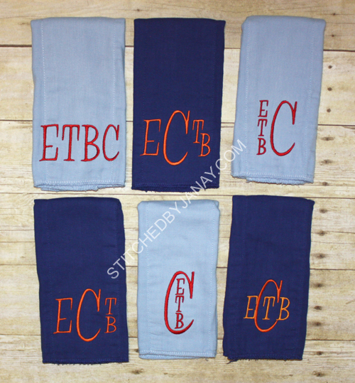 stitched by janay four letter monograms 4 letter boy names