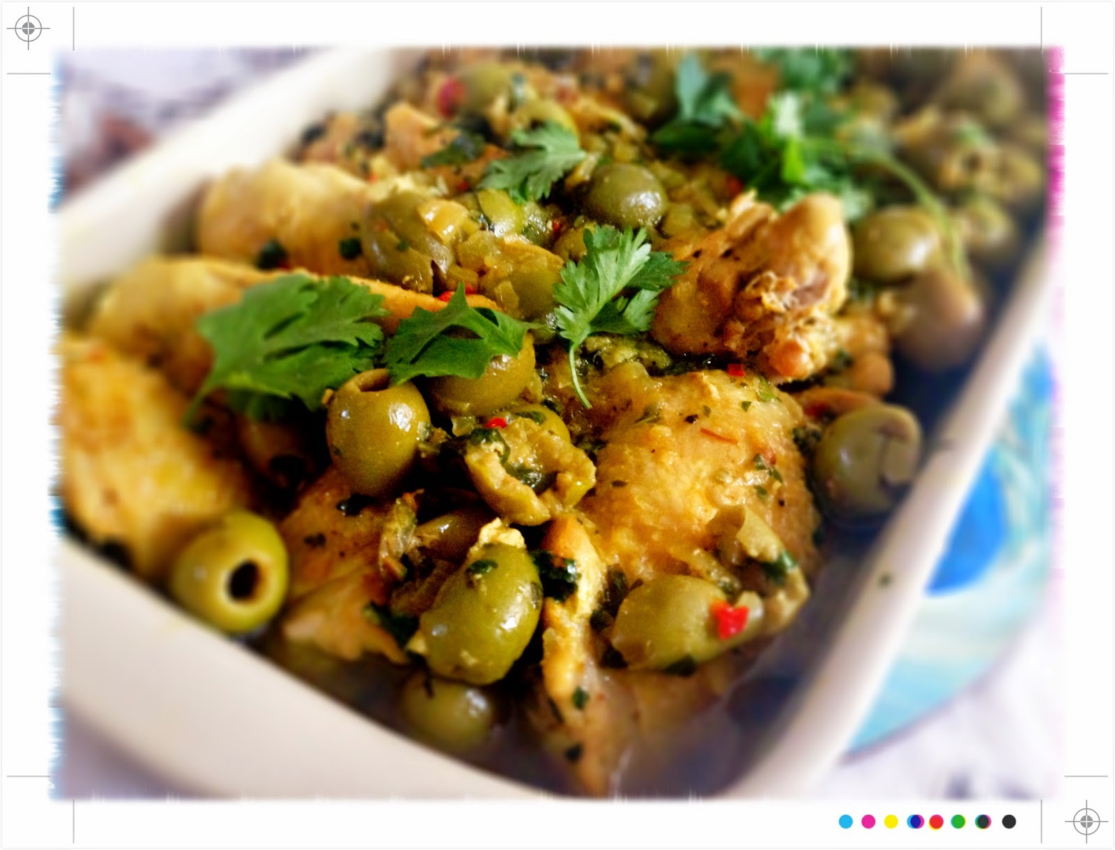 Toast Moroccan Chicken with Preserved Lemons & Olives