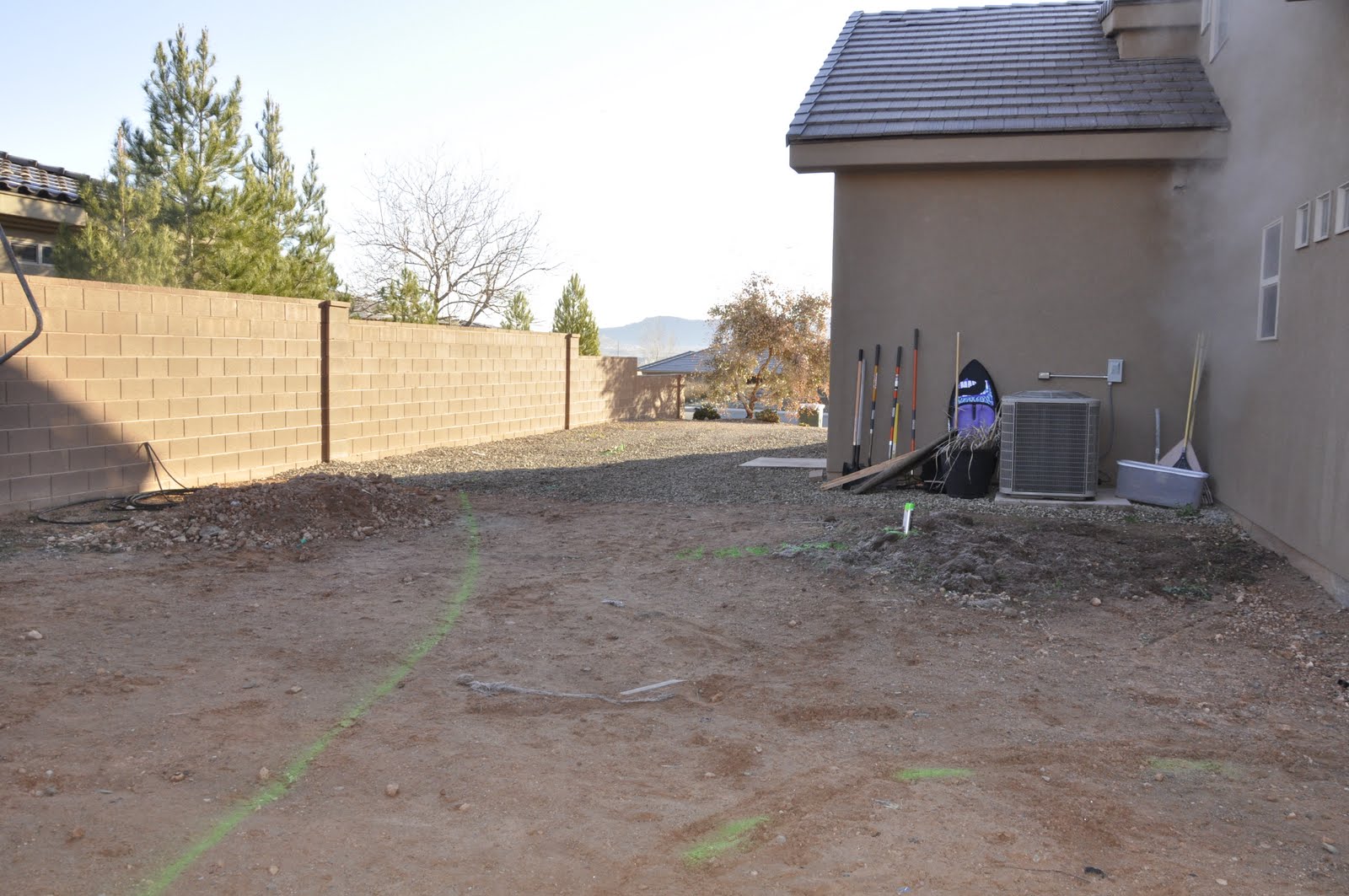 Concrete patio project: Backyard Landscaping update