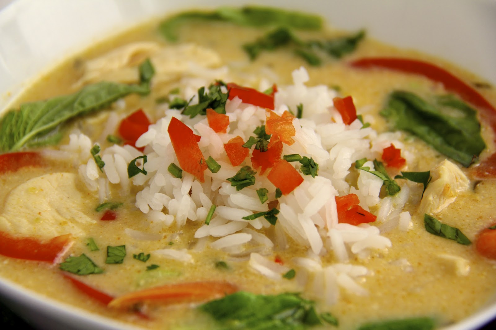 Coconut Curry Chicken Soup The Café Sucre Farine