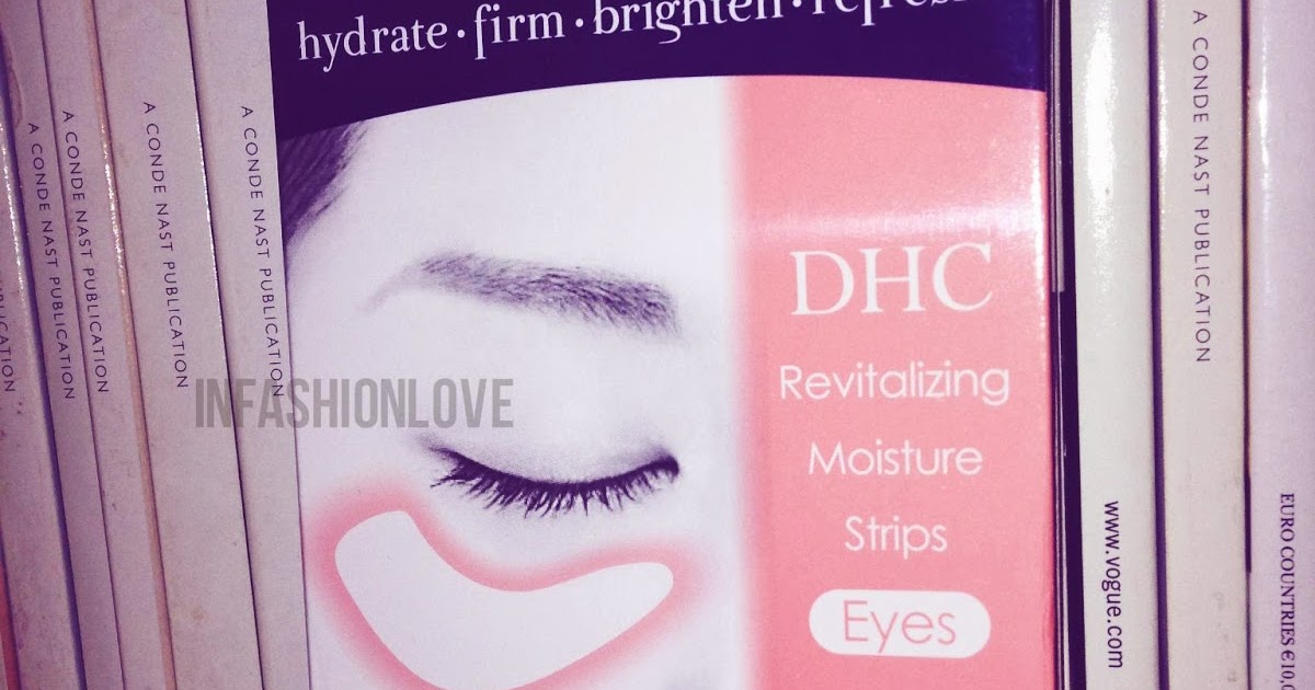 New DHC Revitalizing Moisture Strips for Eyes Review!