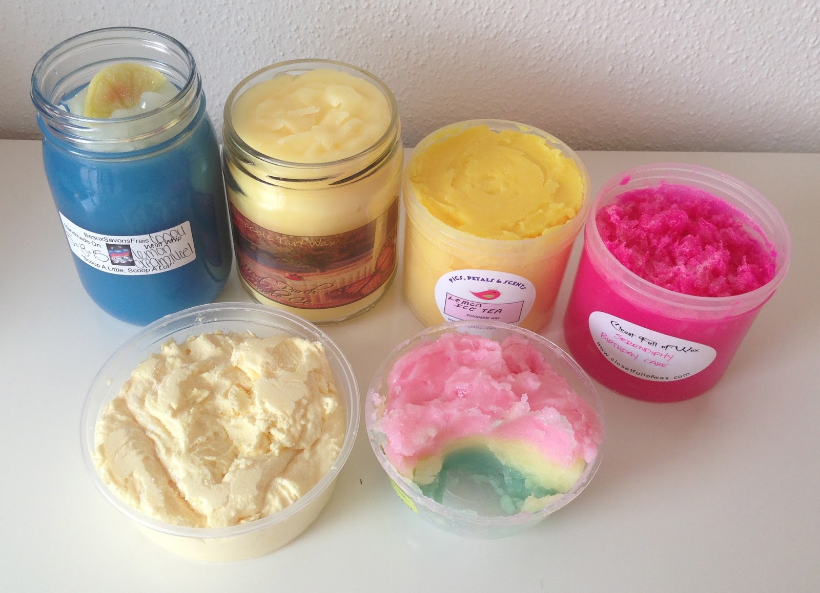 Dreams of scented wax Scoopable Wax Comparsion Part 2