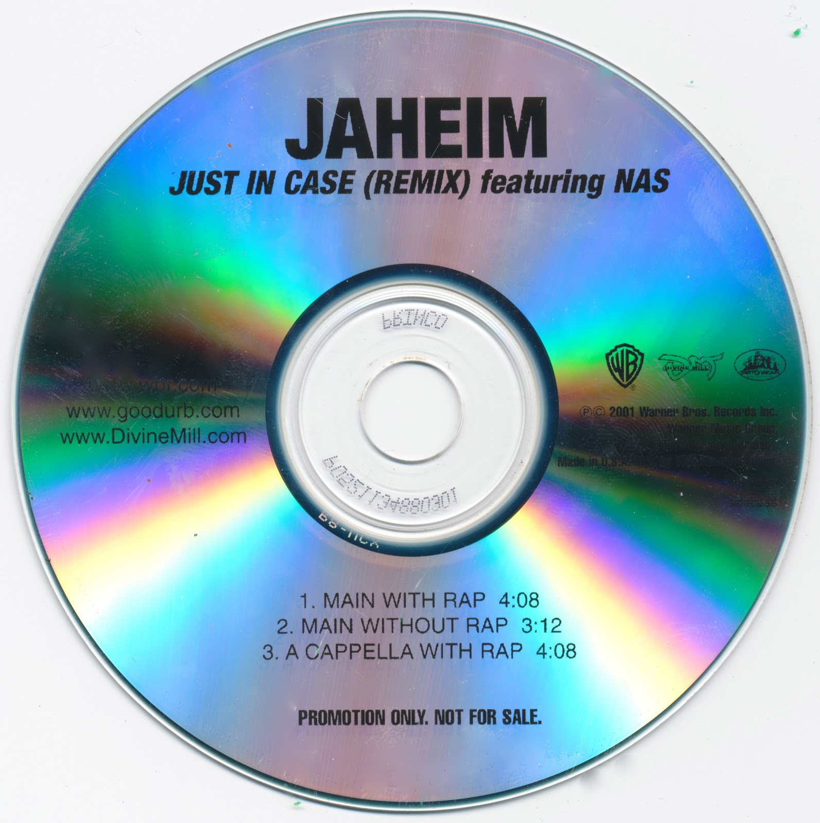 The LB Collection Jaheim Just In Case Remix [CDS] 2001