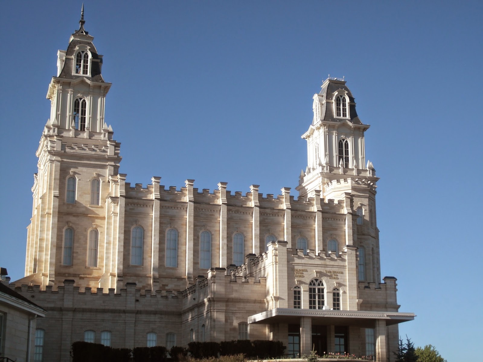 Historic LDS Architecture The Manti Temple