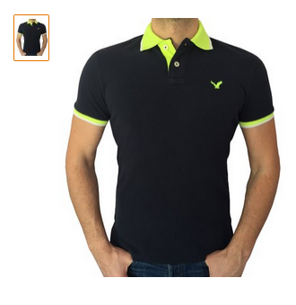american eagle classic fit polo
