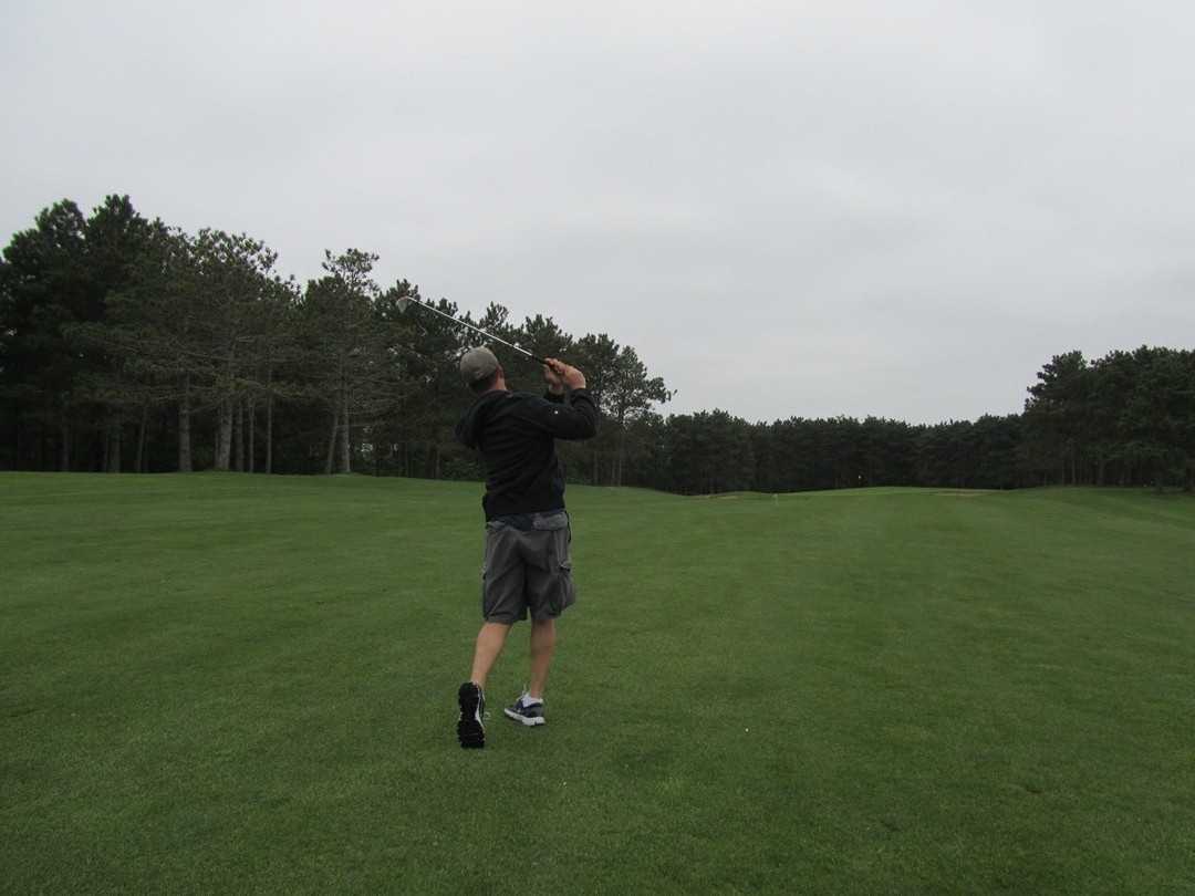 Kristazio On Golf Playing River Oaks Golf Course