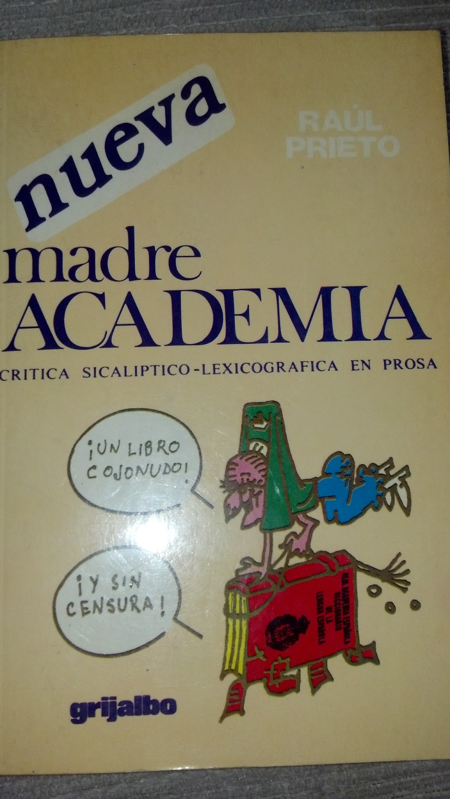 Desarmando la Mafia La palabra del día de hoy.