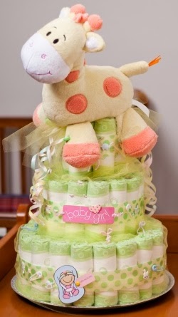How To Make A Diaper Cake With Gifts Inside How To Make A Diaper Cake With Gifts Inside