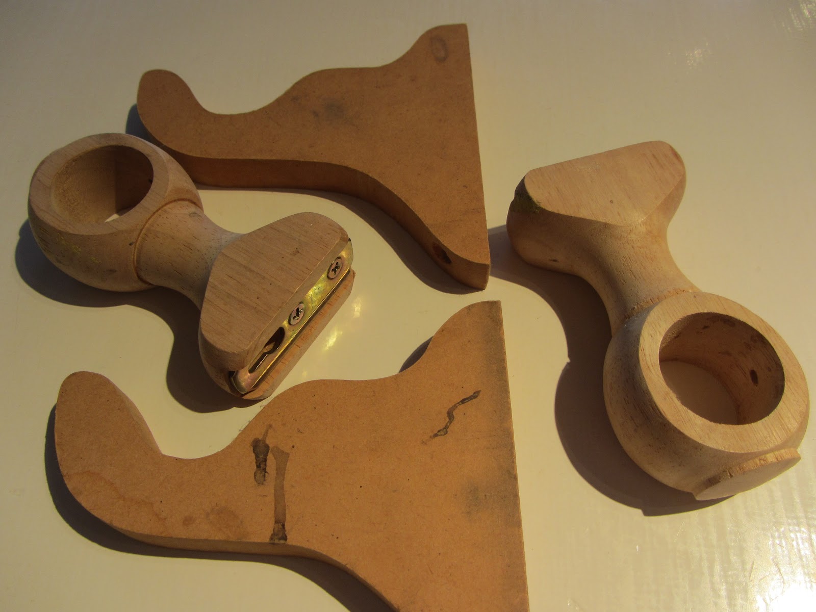 Thom Haus Handmade Wooden Fish Wall Hangings Using Old Curtain