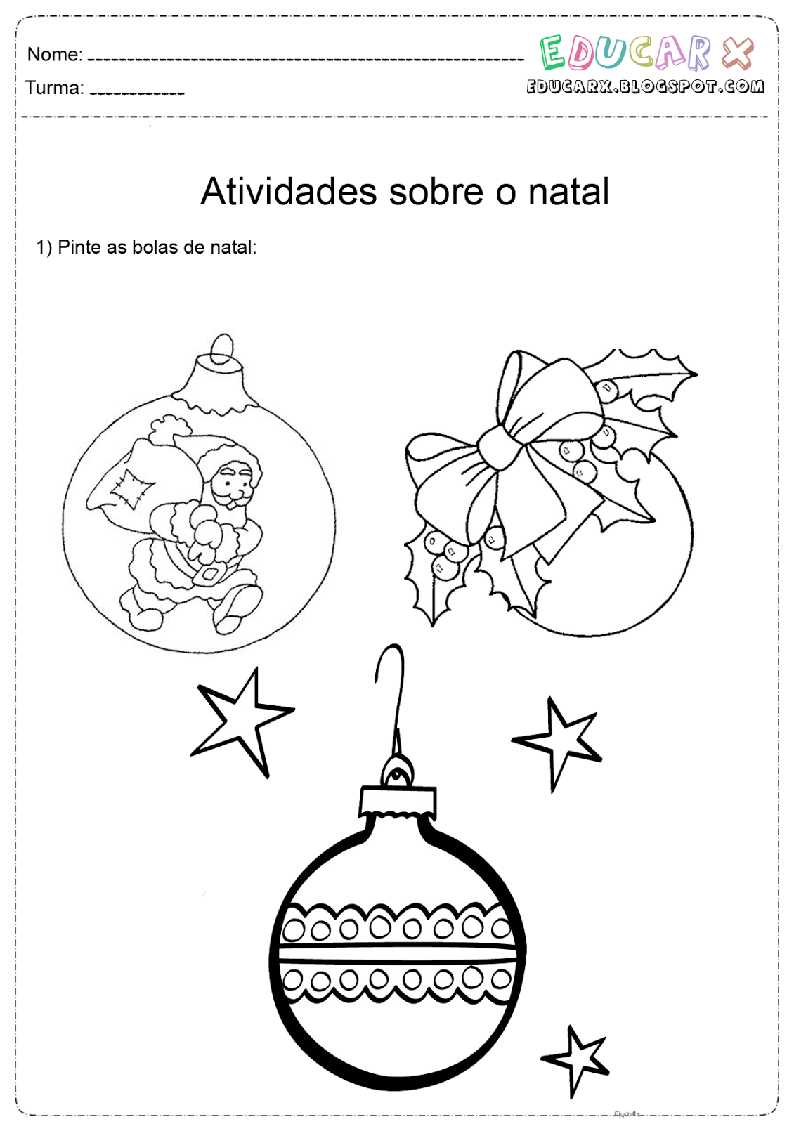 Desenhos para imprimir e pintar – Ensinar e Educar