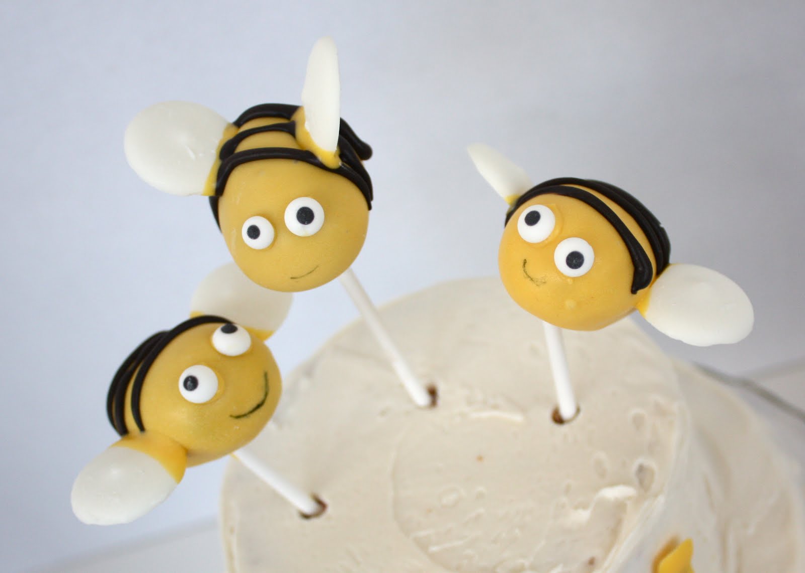At Second Street: Bumble Bee Birthday Cake