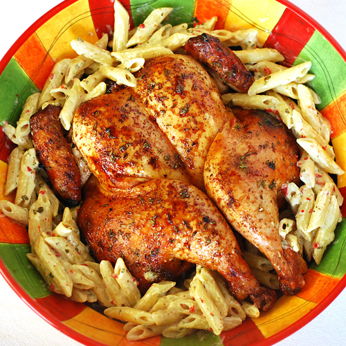 Fire Roasted White Balsamic Chicken