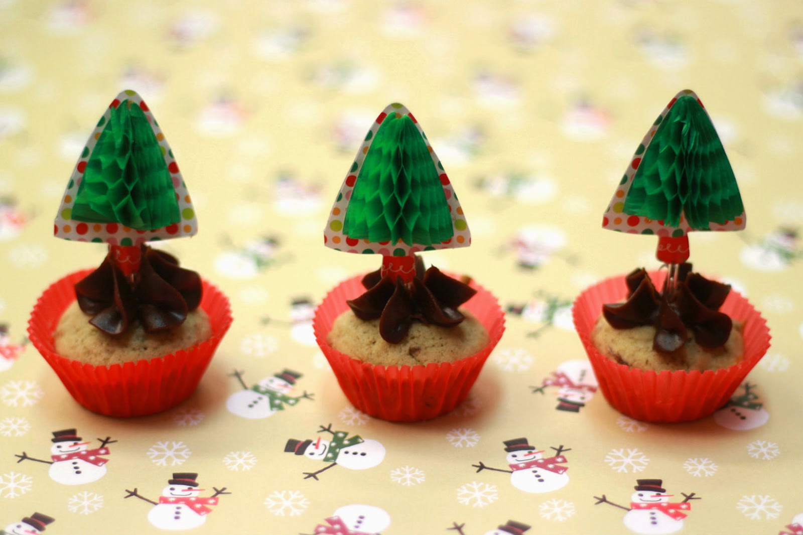 Mini Cupcakes De Chocolate Y Menta

