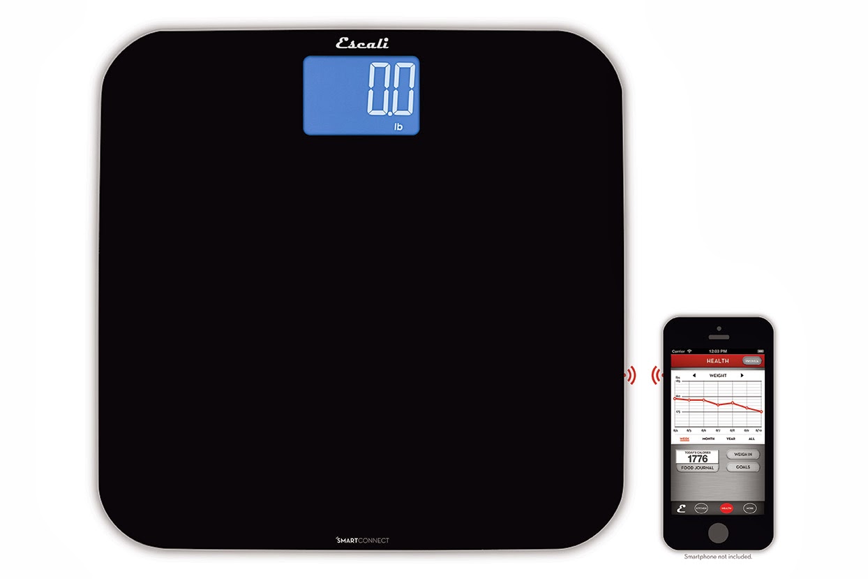 New SmartConnect Body Scale from Escali with Bluetooth® LE and iPhone