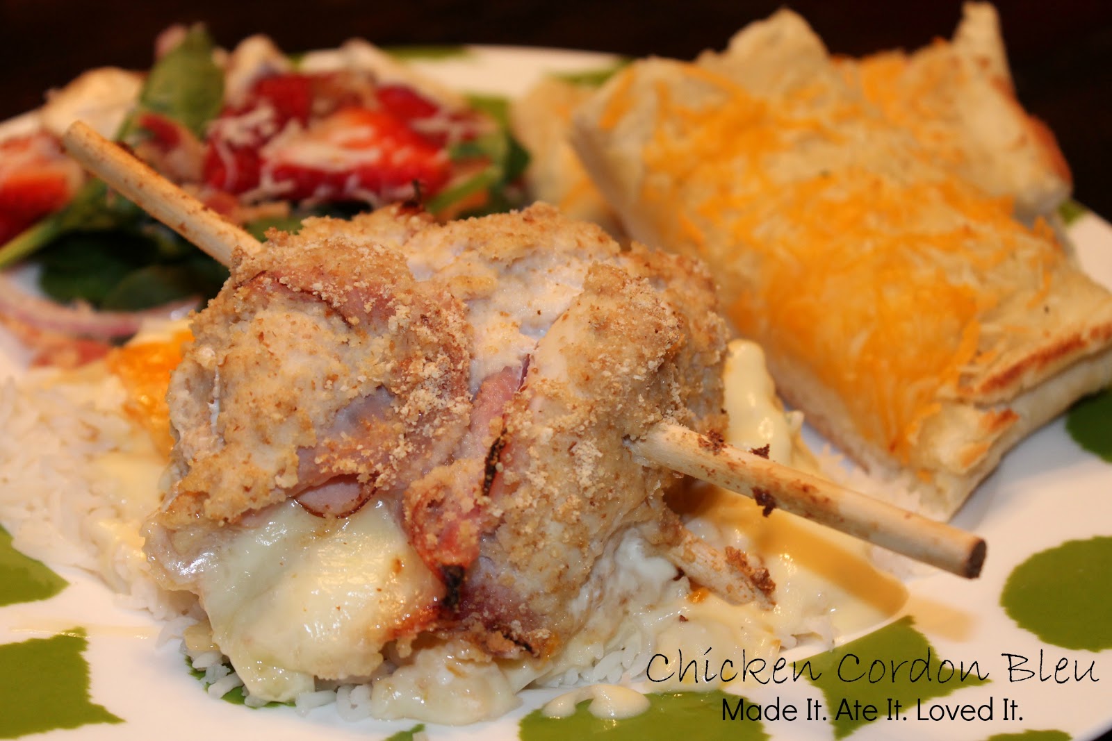 Chicken Cordon Bleu Made It. Ate It. Loved It.
