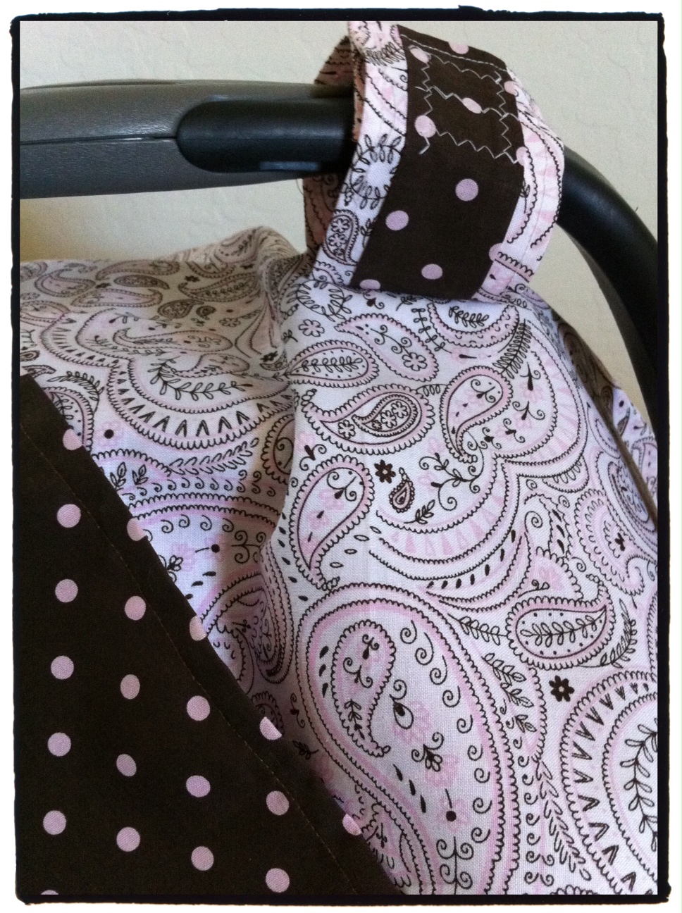 Mo Momma Sewing DIY Car Seat Cover Canopy Tutorial