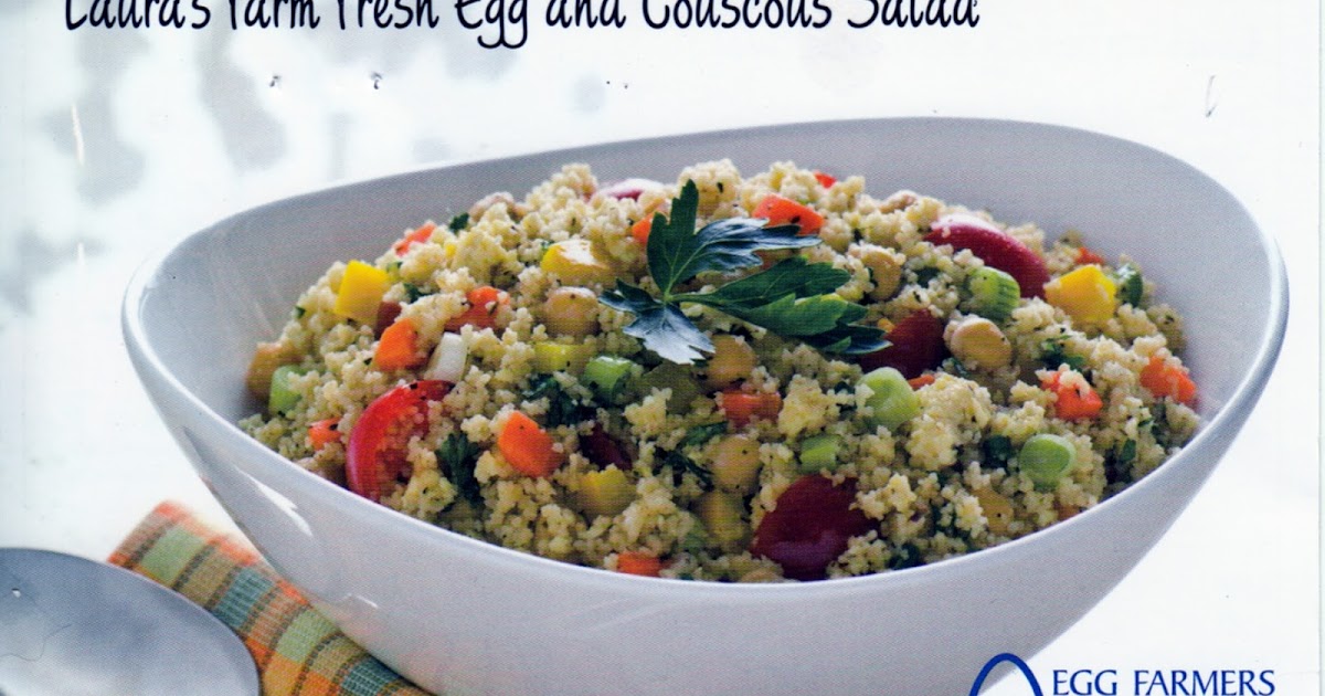Ronna's Blog Egg and Couscous Salad