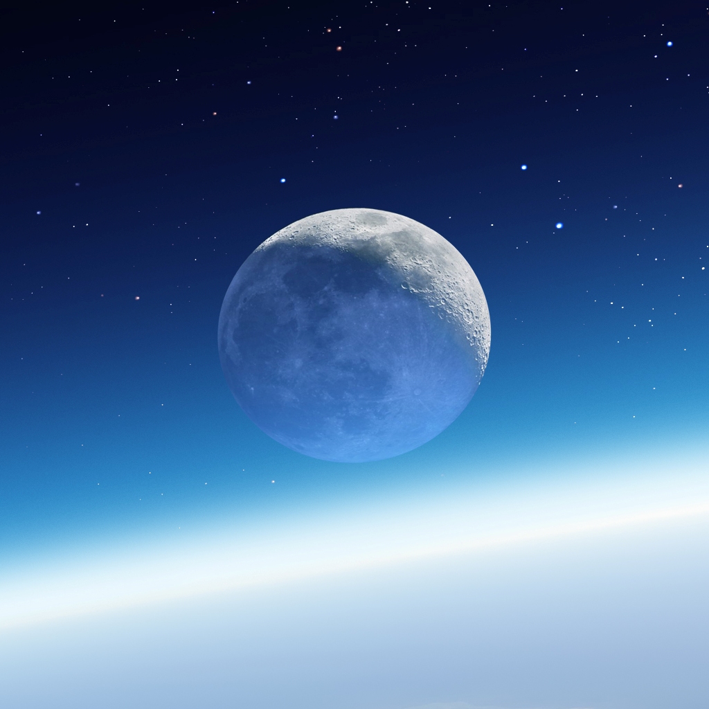 Amazing Moon iPad Background Free iPad Retina HD Wallpapers