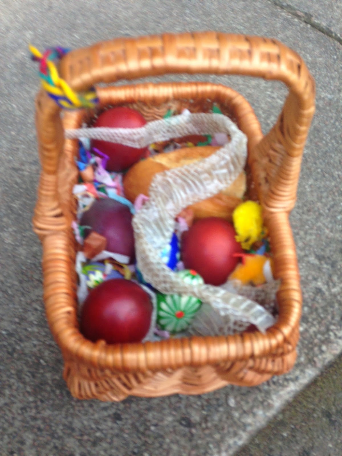 St Wilfrid of York, Coalville The Blessing of Easter Baskets
