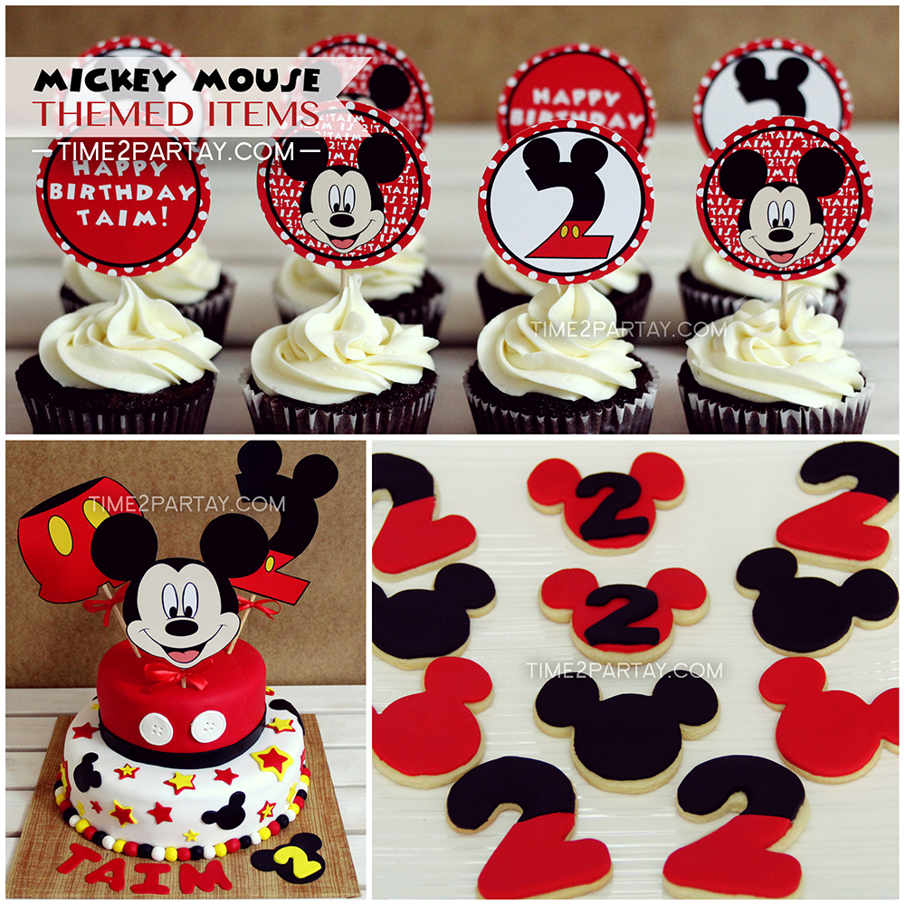 Mickey Mouse Themed Items Time2partay Com