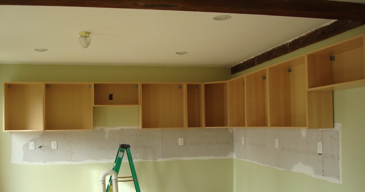 1800's House Renovations Hanging the Ikea