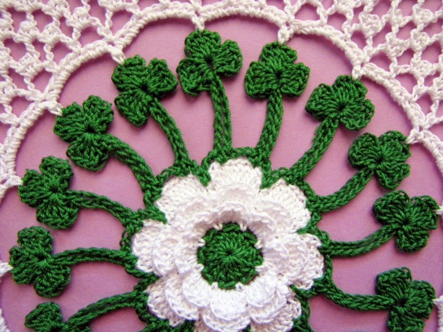BellaCrochet: Irish Blessings Doily: A Free Crochet ...