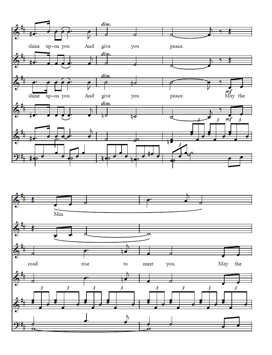 Bouzouki GDAE Old Irish Blessing (2)