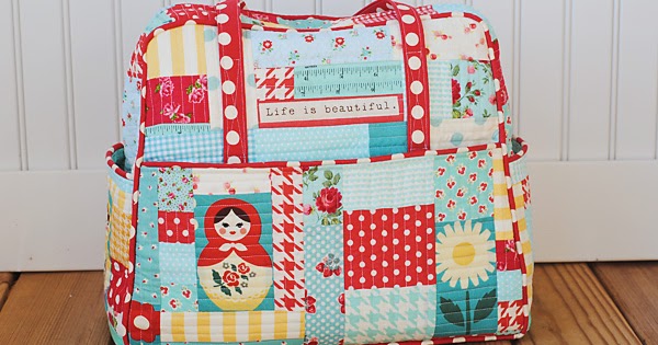 quilted weekend bags