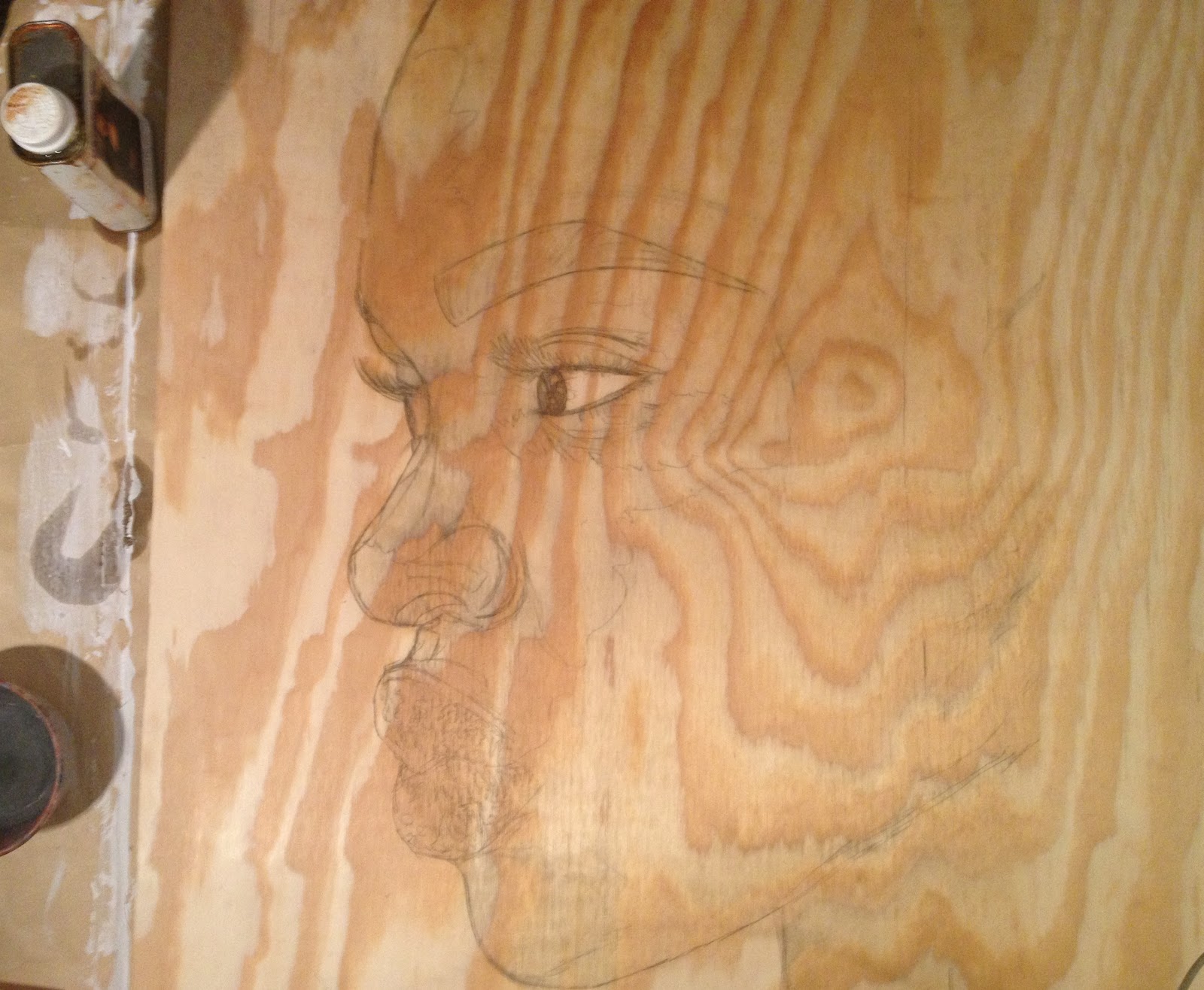 Painting on Hardboard or Wood